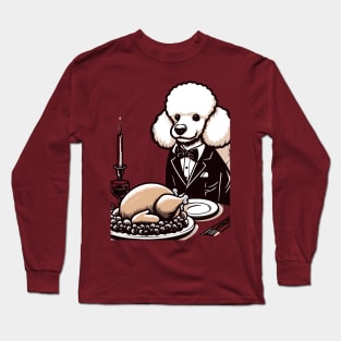 Poodle Thanksgiving Long Sleeve T-Shirt